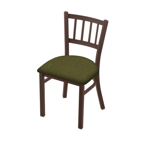 610 Contessa 18" Chair with Bronze Finish and Graph Parrot Seat